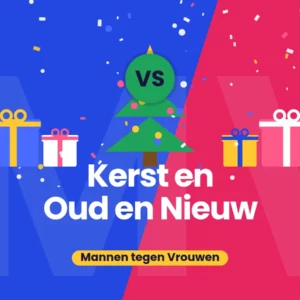 Mannen tegen Vrouwen: Productfoto Kerst en Oud en Nieuw