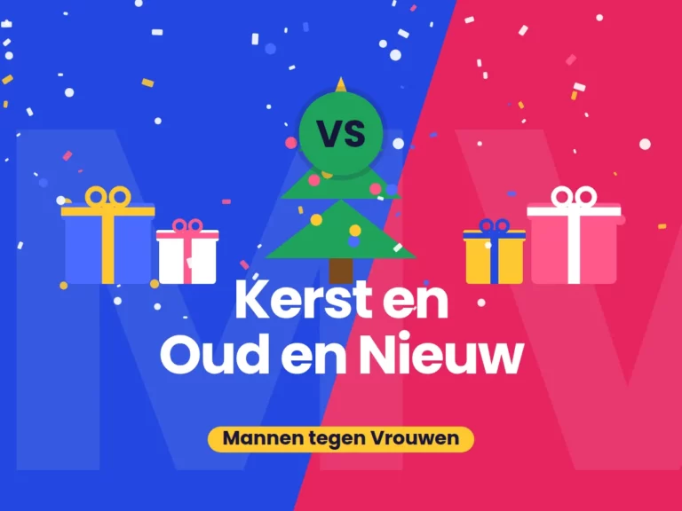 Mannen tegen Vrouwen: Productfoto Kerst en Oud en Nieuw