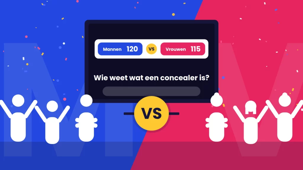 Mannen tegen Vrouwen: Homepage sfeerbeeld